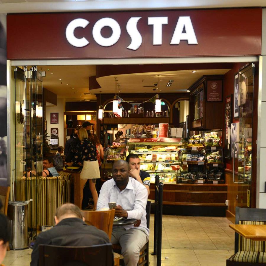 Costa shop front 