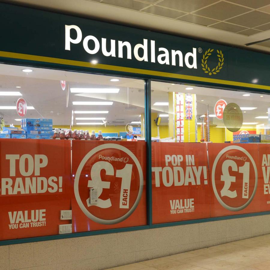 Poundland Shop Front 