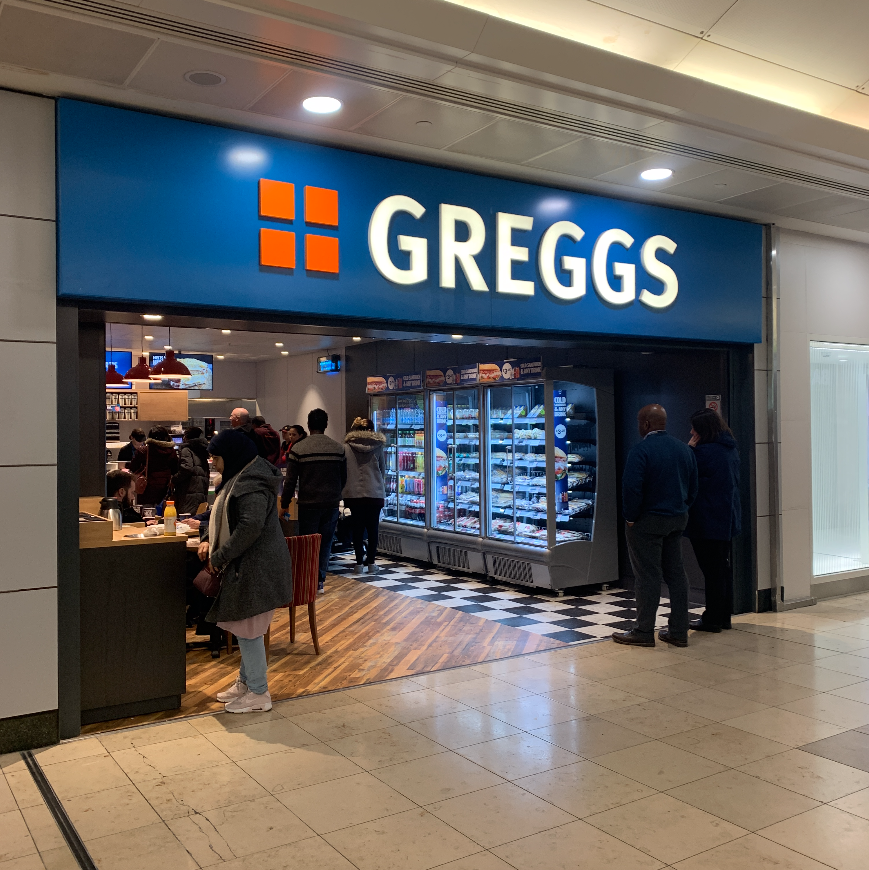 Greggs Lewisham shopping centre